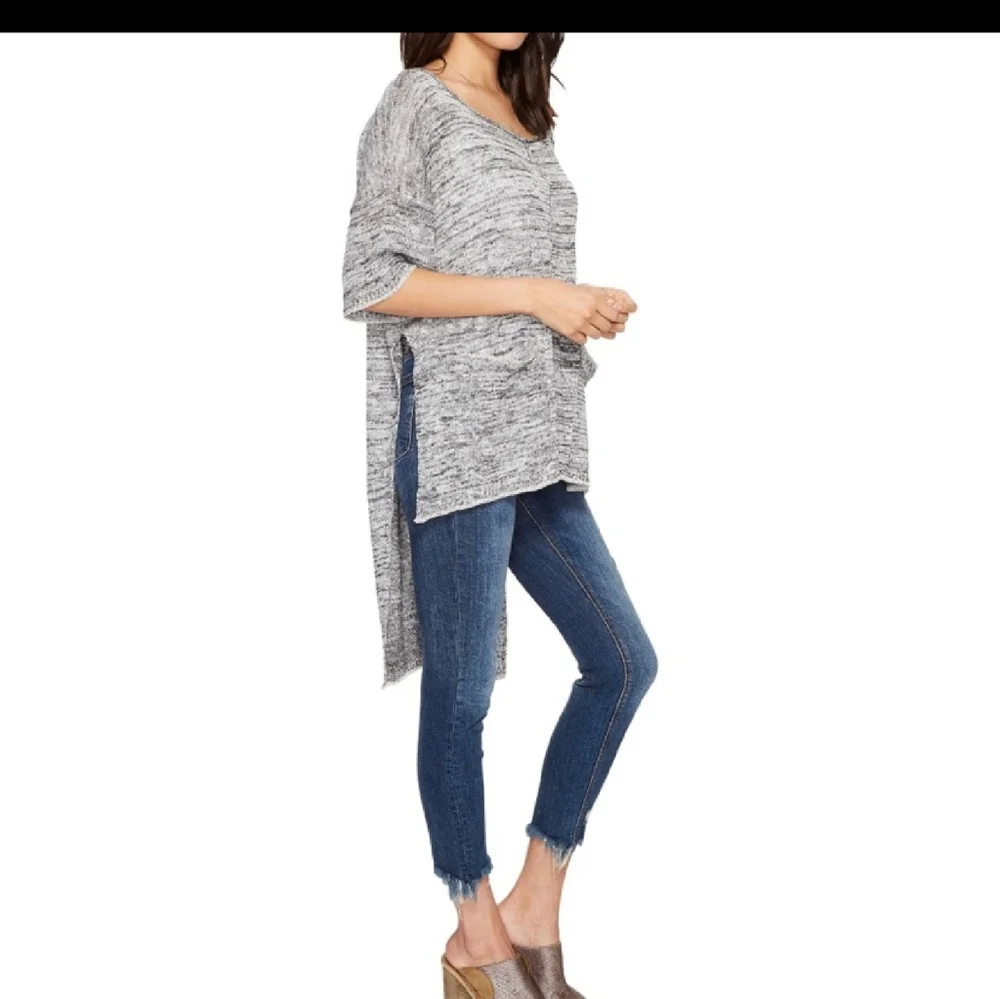 Free People Melange High Low Sweater